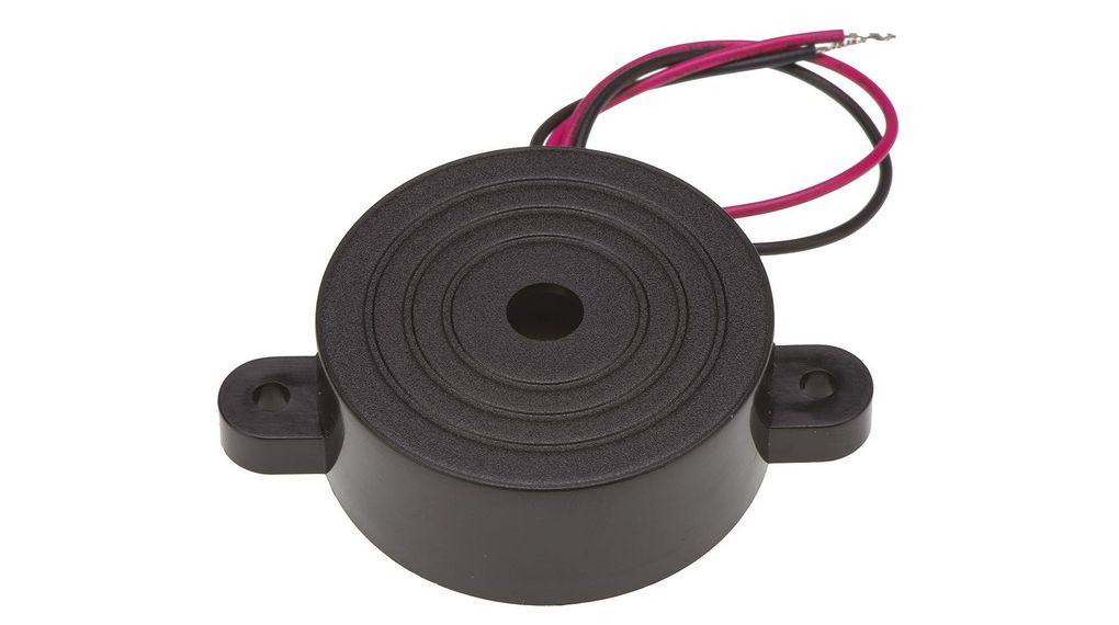 Piezo Buzzer Continuous 92dB 3.3kHz 20VDC -30 ... 85°C